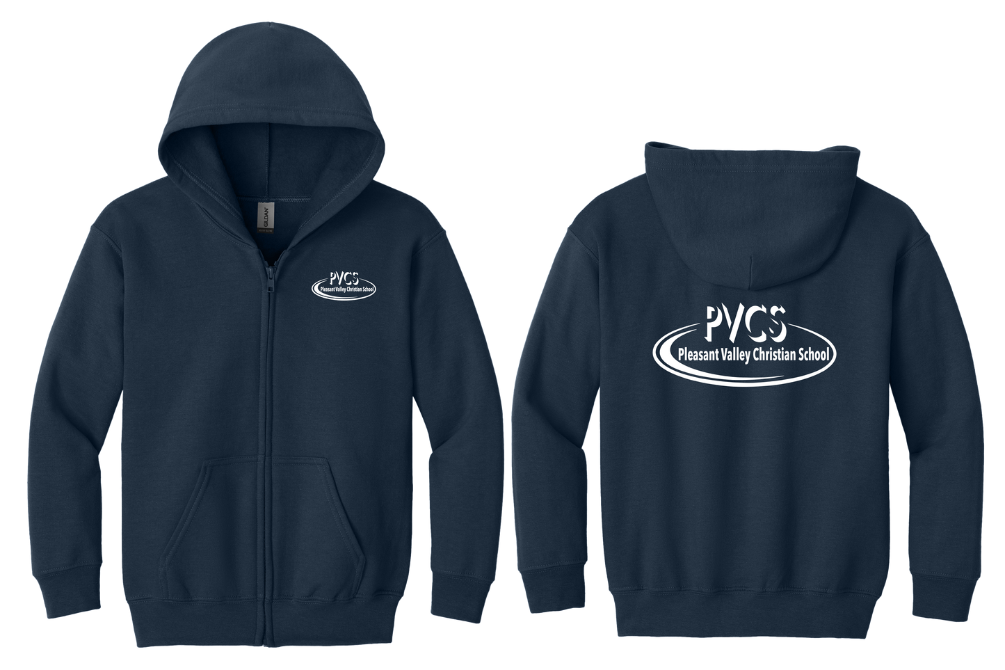 PVCS ADULT Zip Up Hoodie