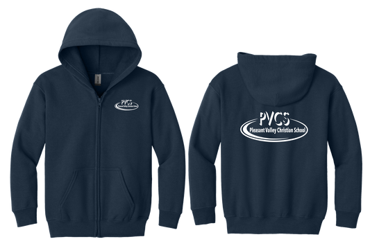 PVCS Youth Zip Up Hoodie